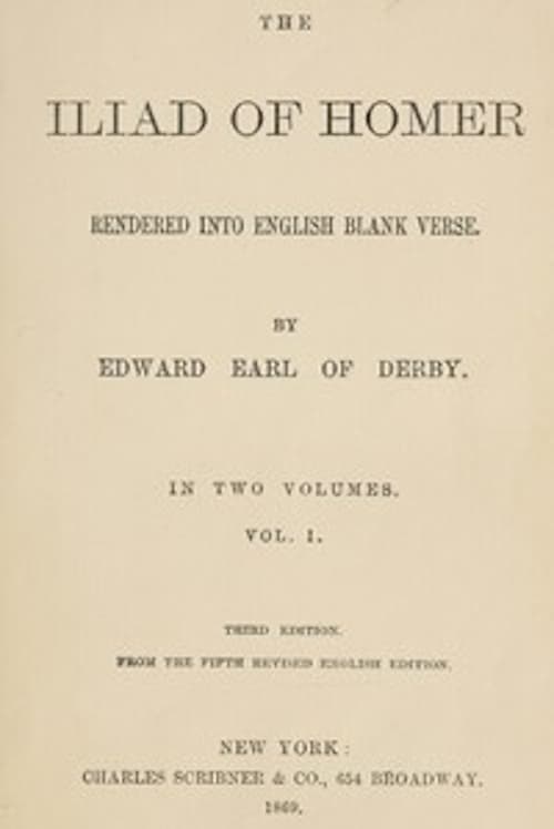 The Iliad — cover