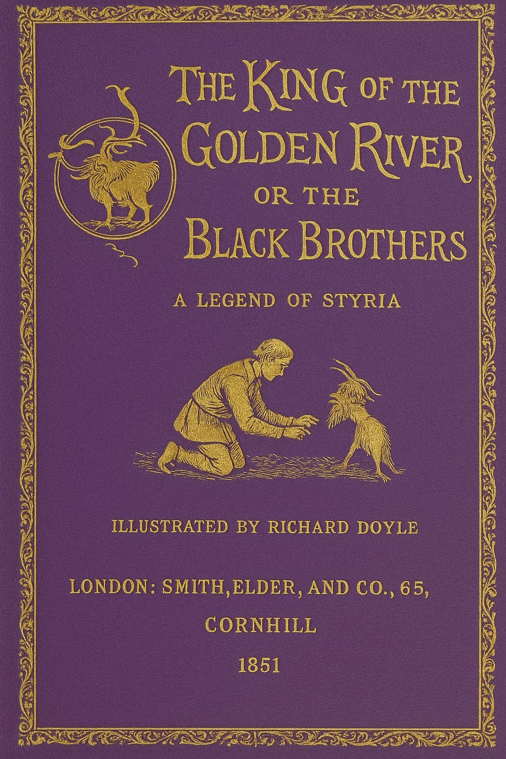 The King of the Golden River — cover