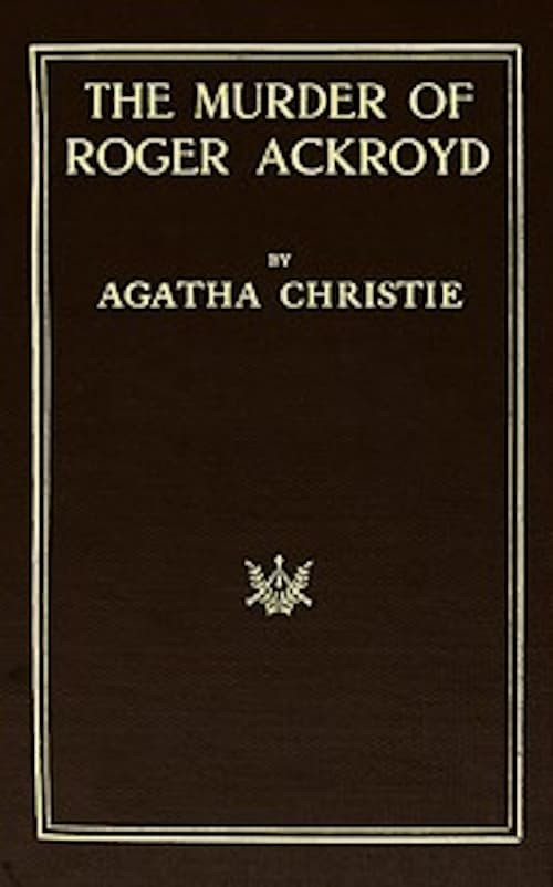 The Murder of Roger Ackroyd — cover